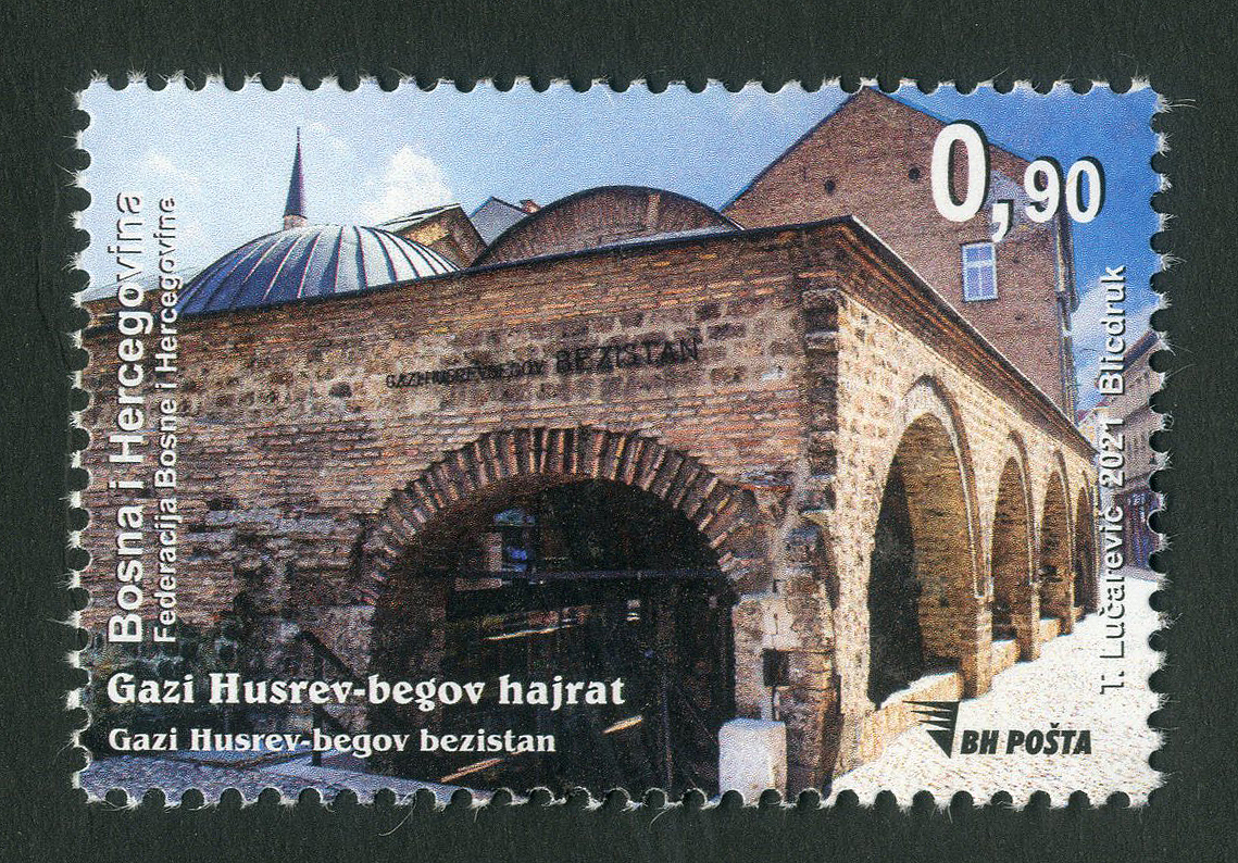 definitive-postage-stamps-gazi-husrev---beys